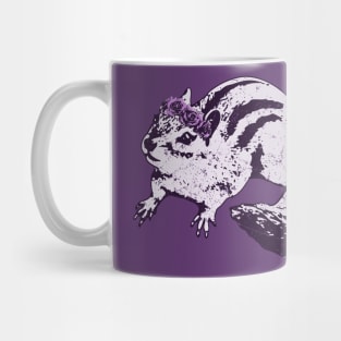 Chipmunk Princess Mug